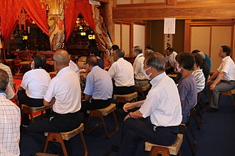 令和6年度施餓鬼棚の様子